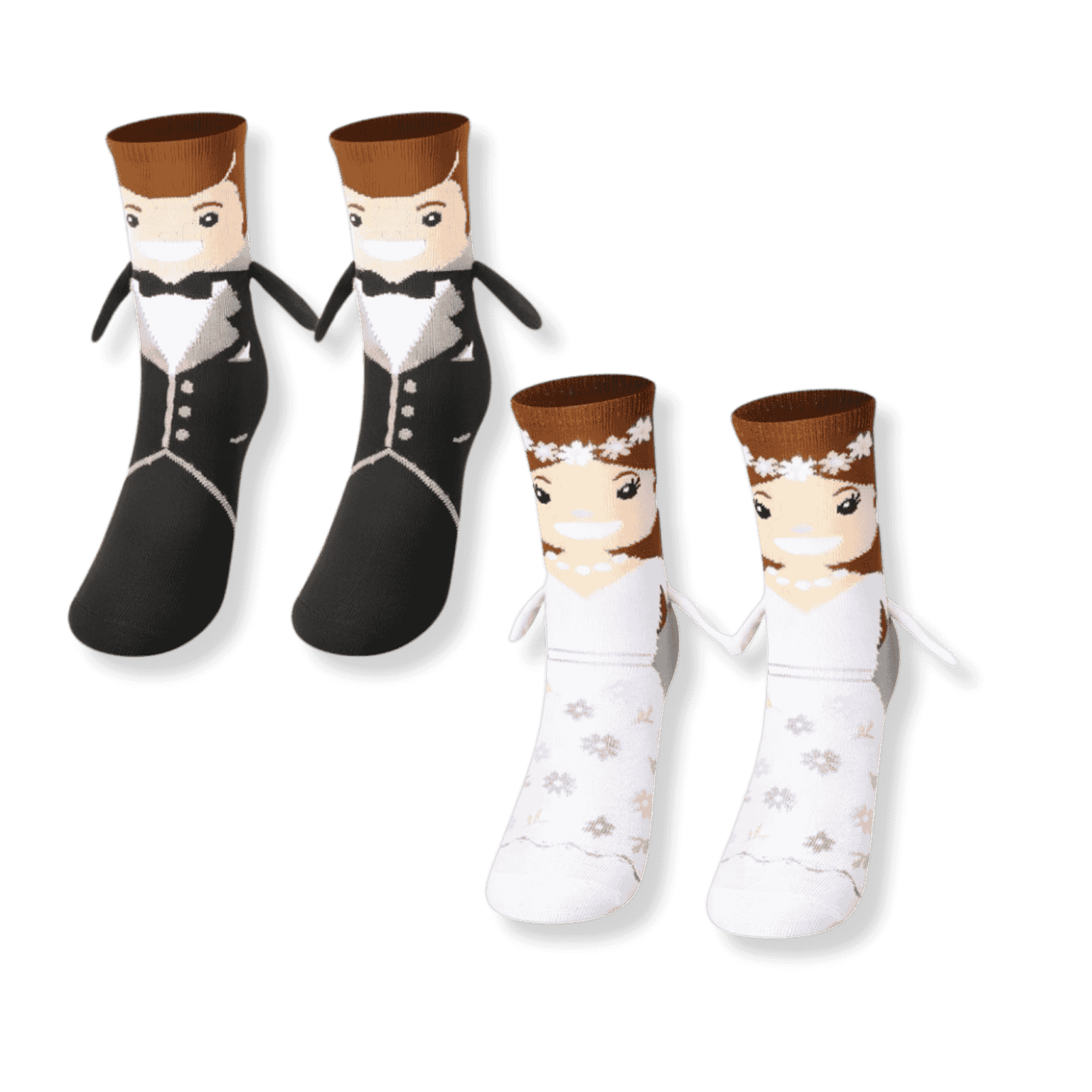 Svatební ponožky Mr & Mrs